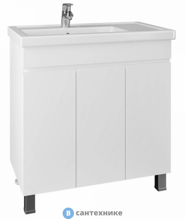 Тумба под раковину СанТа Марс 80 П напол. (ум. Фостер 80 П) (700217)