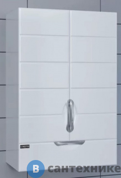 картинка Шкаф подвесной СанТа Родос 600*900 1 ящ. над стиральной машиной (406003)