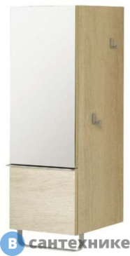 картинка Полуколонна Jacob Delafon ODEON UP EB893D-E10 правая, квебекский дуб (35x34x96)