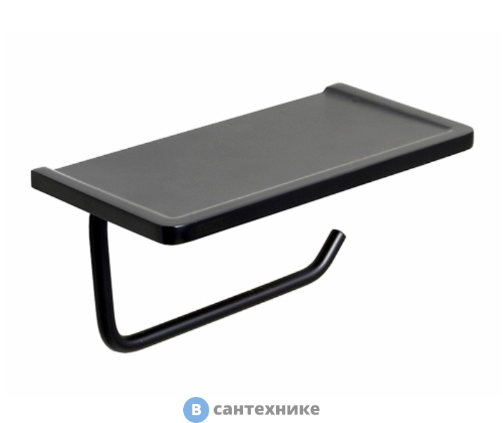 Держатель WasserKRAFT K-1525 туалетной бумаги с полочкой для телефона