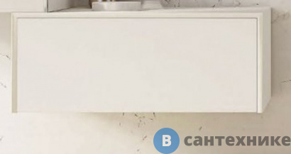 картинка Подвесной шкафчик Cezares TAVOLONE 41789 с выдвижным ящиком Bianco Opaco (75x43x30)