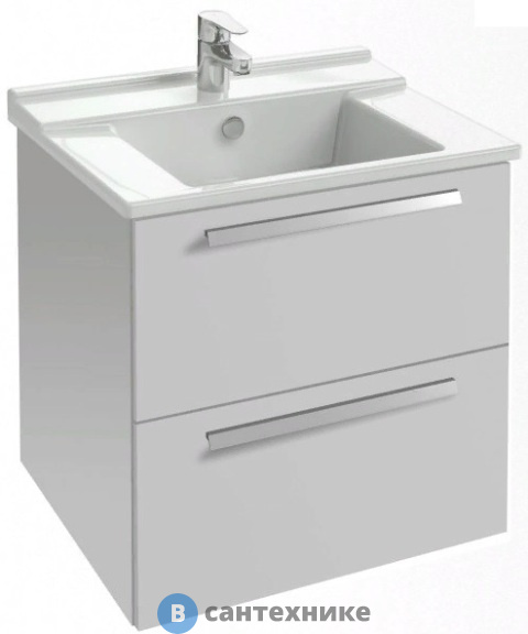 Тумба под раковину Jacob Delafon STRUKTURA EB1276-N18 белый (57х56х47)
