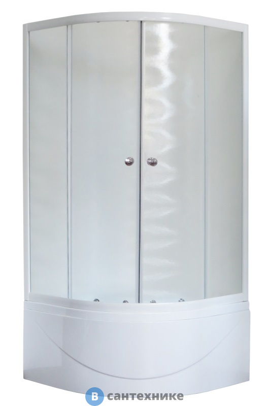 Душевой уголок Royal Bath RB 90BK-C 900x900x2000 (матовое)