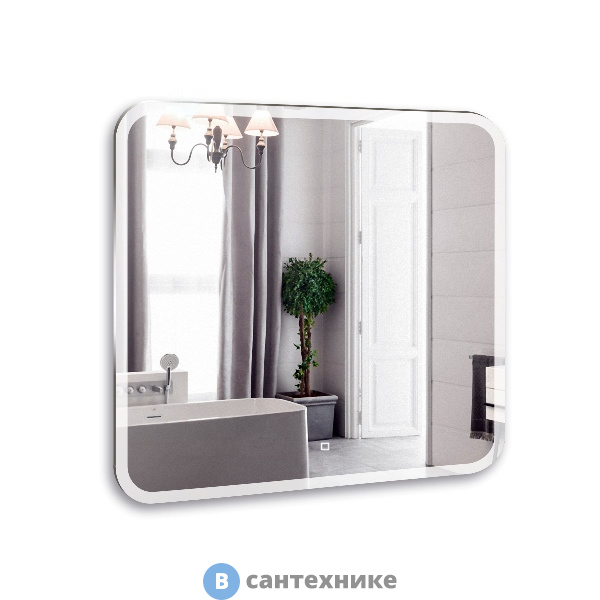 Зеркало AZARIO Стив 700*680 сенсор выкл (ФР-00001136)