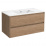 Тумба под раковину Vincea Gio 1000 подвесная, 2 выкатных ящика soft-close, N.Oak (VMC-2G100NO)