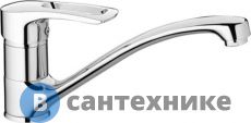 Смеситель Rossinka Silvermix Z40-21 для кухни, хром