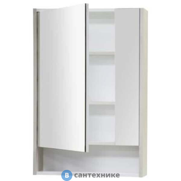 Зеркальный шкаф Акватон Рико 65 Белый/Ясень фабрик (1A215202RIB90)