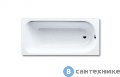 картинка Ванна стальная Kaldewei Saniform Plus 363-1 170х70 белый (111800010001), без ножек