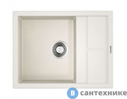 картинка Кухонная мойка OMOIKIRI Sumi 65-WH белый (4993673)