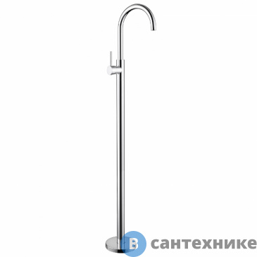картинка Смеситель ABBER Wasser Kreis AF8141 напольный для раковины, хром