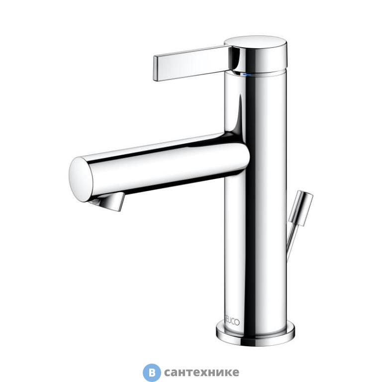 Смеситель Keuco IXMO PURE 59502011000 однорычажный для умывальника 100, с гарнитурой, хром