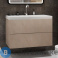 картинка Тумба под раковину Art & MAX AM-Verona-Push-900-2C-SO-St подвесная с двумя выкатными ящиками, 900x450x550