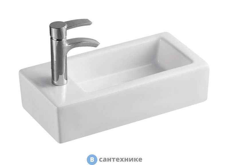 Раковина WELTWASSER AISBACH 5092L подвесная (370х185х90)