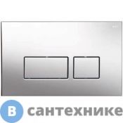 Кнопка смыва Boheme 664-CR для инсталляции, пластик хром
