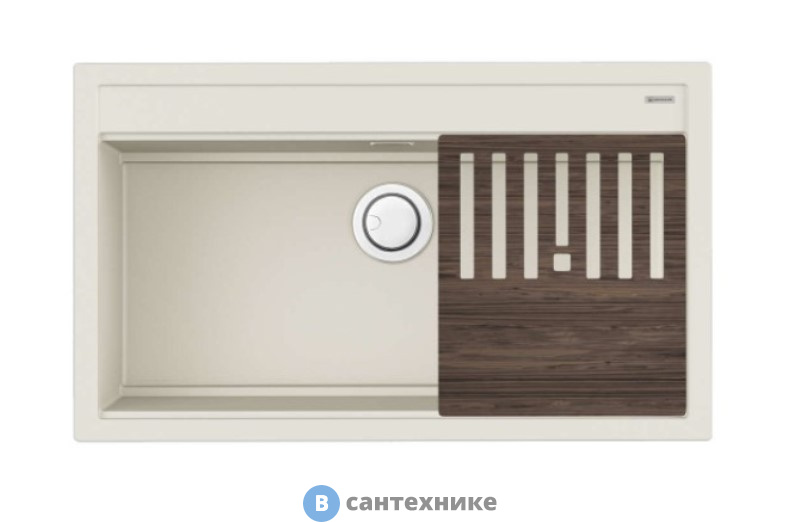 Кухонная мойка OMOIKIRI Kitagawa 86-LB-WH белый (4993795)