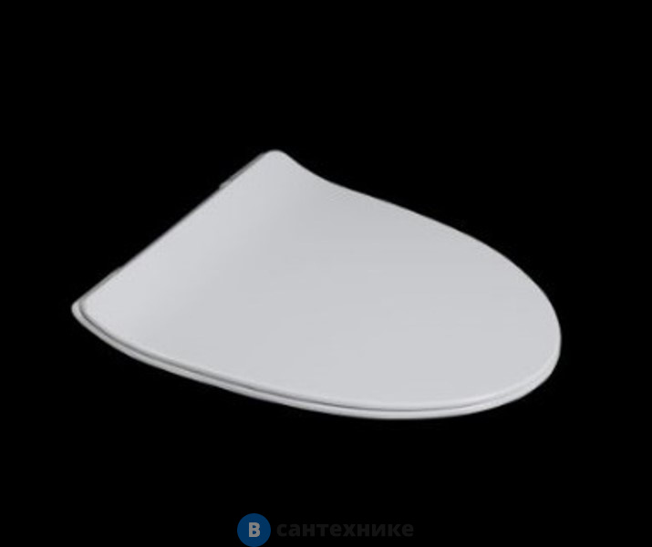 Сиденье WELTWASSER WW 004 GL-WT для унитаза