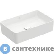 Раковина Villeroy & Boch Collaro 4A205601 для установки на столешницу 560*360 mm, альпийский белый