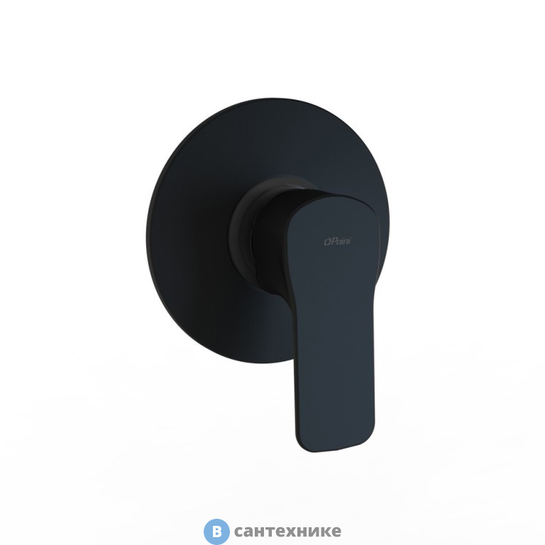 Смеситель Paini Viva Style P4YO690 для душа встраиваемый, чёрный