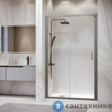 картинка Душевая дверь RGW PA-14Gr 170*195 Серый/ Прозрачное (41081417-110)