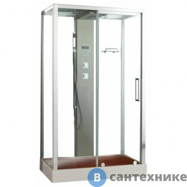картинка Душевая кабина Acquazzone Helena 120SL-R без пара