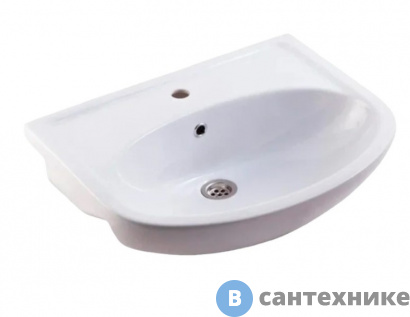 картинка Раковина AZARIO Domino (600*555*80)+ сифон (CS00082282)