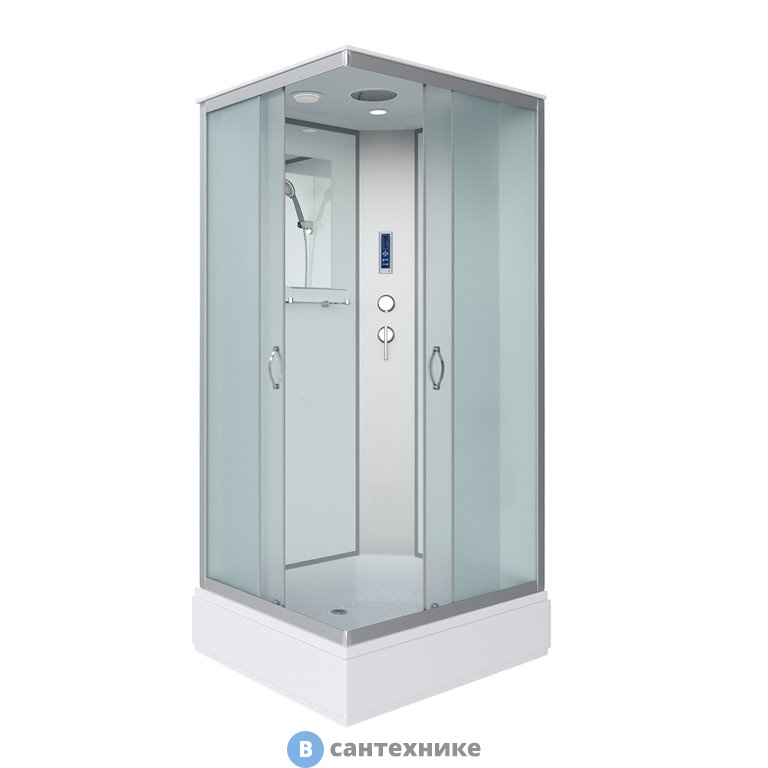 Душевая кабина Niagara NG-33984-14QP (900х800х2150) средний поддон (26 см) стекло матовое