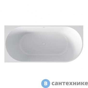 картинка Акриловая ванна ABBER AB9329-1.5 L белая