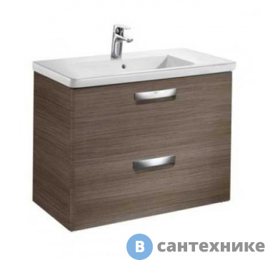 картинка Тумба под раковину Roca GAP ZRU9302838 тиковое дерево (57,7x41,2)