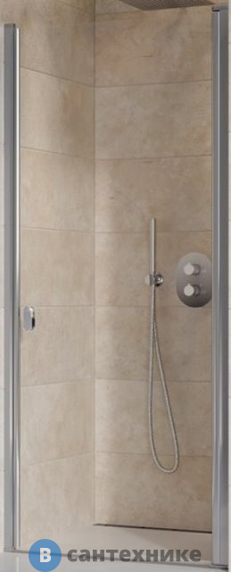 Душевая дверь Ravak Chrome CSD1-90 блестящий+стекло Transparent (0QV70C00Z1)