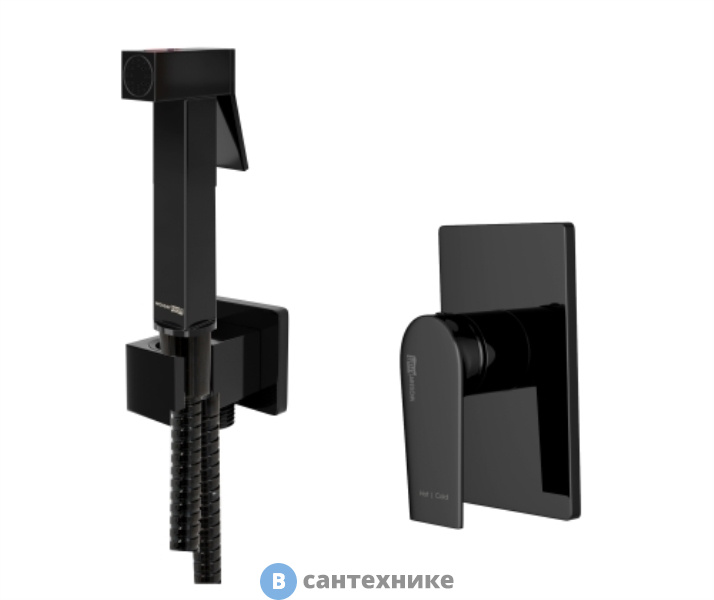 Встраиваемый комплект WasserKRAFT A66096 для биде со шлангом 150 см