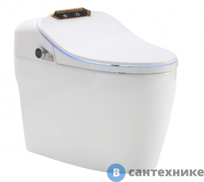 картинка Унитаз-биде Timo ТЕ-731 (580*375*830) с сиденьем, электронный