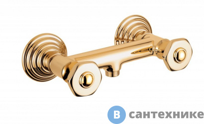 картинка Смеситель Cezares APHRODITE-DS-03/24-S1 для душа, золото, ручки Золото
