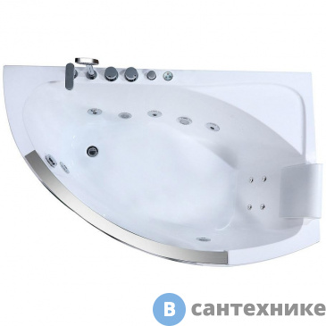 картинка Ванна акрил Orans BT-62110R (1600x1000x600) гидромассажная