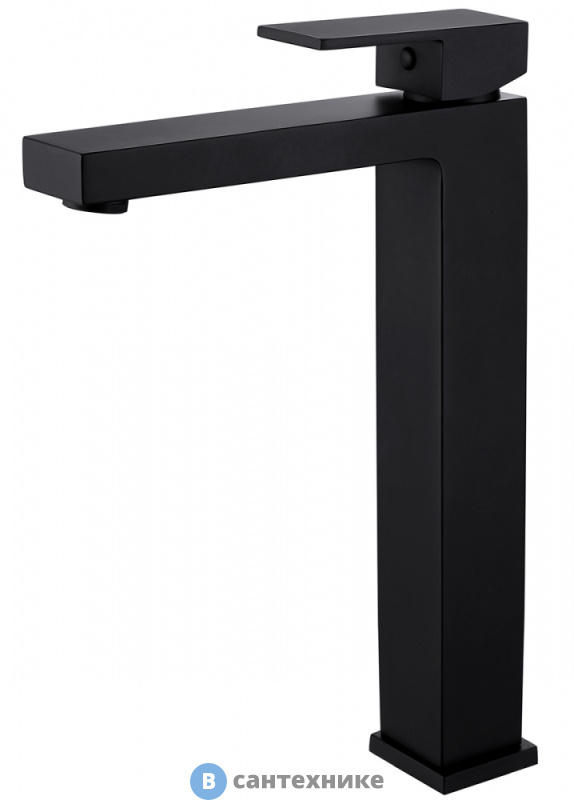 Смеситель ABBER Daheim AF8211B для раковины, чёрный матовый