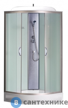 картинка Душевая кабина Loranto CS-6691 F, 90*90*215, низ. матовая