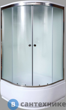 картинка Душевая кабина Deto D10S (1000*1000*2200)