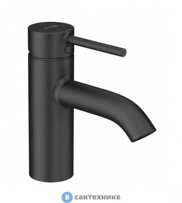 Смеситель Kludi BOZZ 382663976 для умывальника, черный мат.