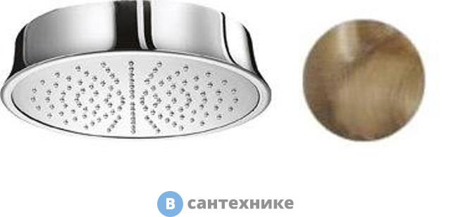Верхний душ Cezares CZR-U-SP5-22-02 21,5 см, бронза