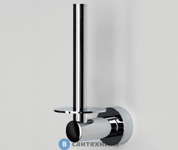 Держатель туалетной бумаги WasserKRAFT Donau K-9497 металл, хромоникелевое покрытие