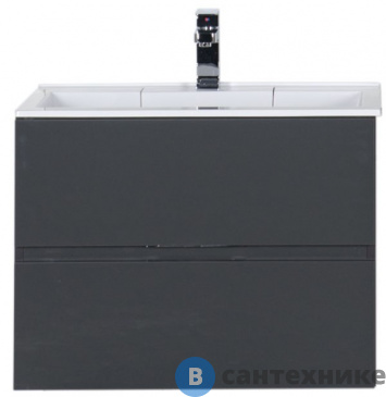 картинка Тумба под раковину Aquanet Алвита 70 серый антрацит (183992)