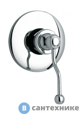 картинка Смеситель Paini 88CR690 Duomo для душа встраиваемый, хром