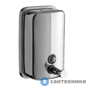 картинка Дозатор Presto 60632 для мыла, полированная нержавеющая сталь, 800 мл