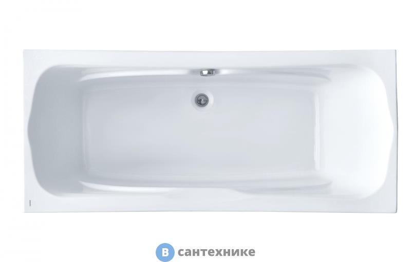 Ванна акриловая Santek Корсика 180х80 (1WH111981), без каркаса и сифона