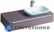 Тумба под умывальник Keramag MYDAY 824161000 /1150x200x520/ (какао с молоком)