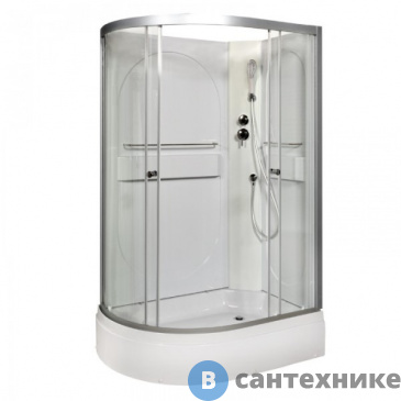 картинка Душевая кабина Deto L620R N (без крыши)
