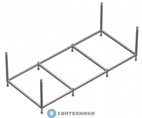 Каркас AM.PM W80A-170-070W-R Like, для ванны A0 170х70 см
