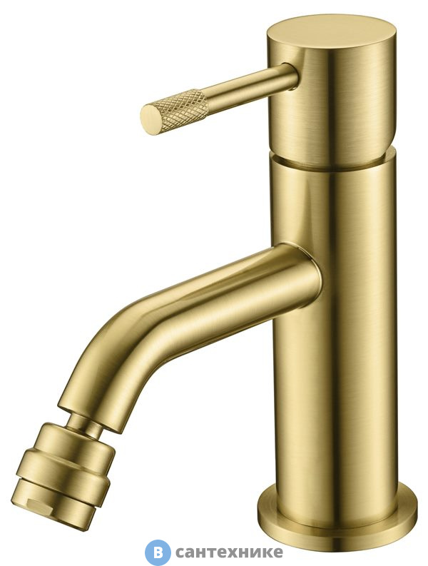 Смеситель Boheme 466-MG для биде, Uno. Matt Gold