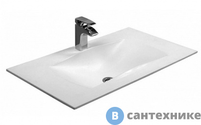 картинка Раковина Блент 800 Д белая (1A709231BL010)