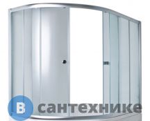 Шторка 1MarKa д/в DIANA 170*105*140 MS (хром, тип стекла Мислайт.) (У03934)