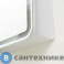 картинка Зеркальный шкаф BelBagno SPC-MAR-400/800-1A-LED-TCH с одной расп. дверцей, с двумя стекл. полками, со встр. подсветкой и сенс. вык-лем, 400x800x15